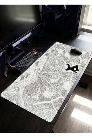 Derdenix Anime Series: Naruto Pain İcon Edition 90x40 Mousepad Çok Renkli