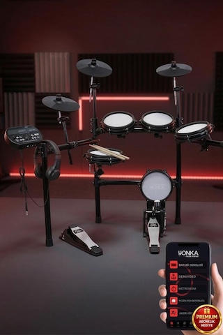 Midex Ddx-190 Profesyonel Dijital Davul Elektronik Bateri