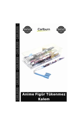 Kalem Koleksiyonluk Tasarım Premium Kalite Ofis Hediye Kırtasiye Anime Figür Tükenmez Kalem