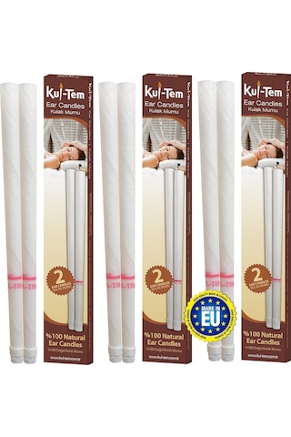 Kul-Tem Kulak Temizleme Mumu 3 Kutu