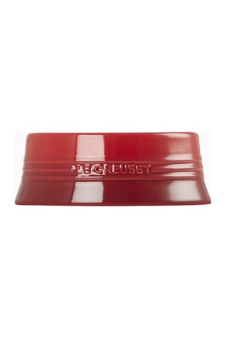 Le Creuset Seramik Lüks Tasarım Evcil Hayvan Mama Kabı 18 Cm Seramik Mama & Su Kapları Kırmızı