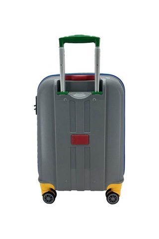 Cap Polo's Polipropilen Üçlü Valiz Set Gri Çok Renkli