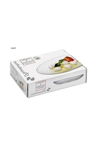 Oval Servis Tabağı - 16 Cm - 3'lü Set 124-Pembe