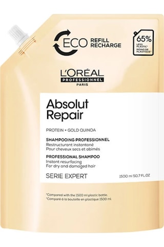 Absolut Repair Gold Şampuan 1500 Ml Refill