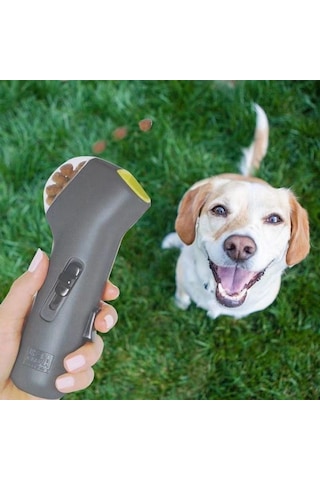 Plentiful Kedi Ve Köpekler İçin Hazneli Mama Fırlatma Oyuncağı Yem Atıcı Aparat