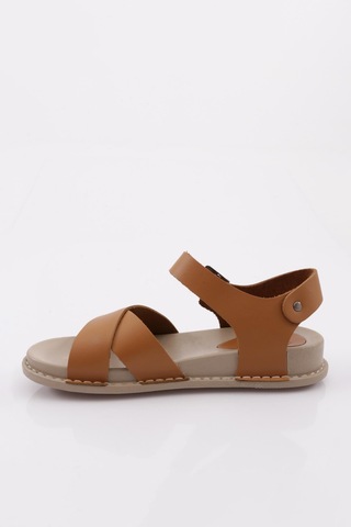 Dgn P31 Kadin Çapraz Bantli Sandalet P31-1512-R1755 Taba