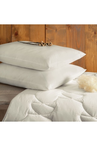 Puffy Dulcet Yün Yastık Krem 50 x 70