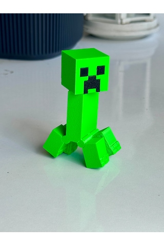 Minecraft Creeper Figürü - Hareketli Creeper Karakter