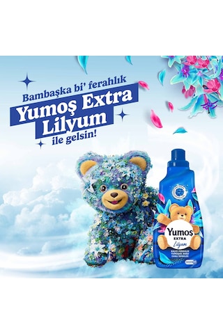 Yumoş Extra Konsantre Çamaşır Yumuşatıcı Lilyum 1440 Ml 60 Yıkama Diğer