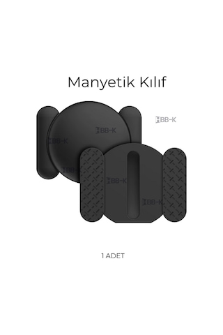 Apple Uyumlu AirTag Manyetik Kılıf Tekli Paket