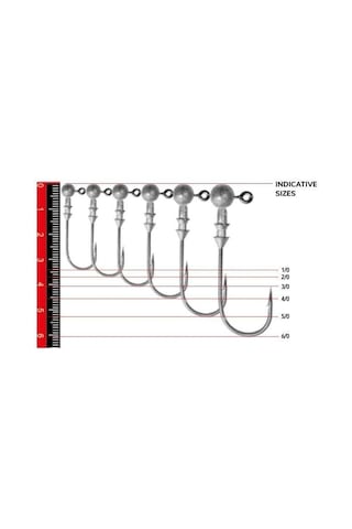 Nomura Nm90007030 Round Jig Head 3lü Paket İğne30no 7gr