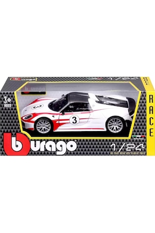 Bburago Porsche Weissach 918 1/24 Model Araba
