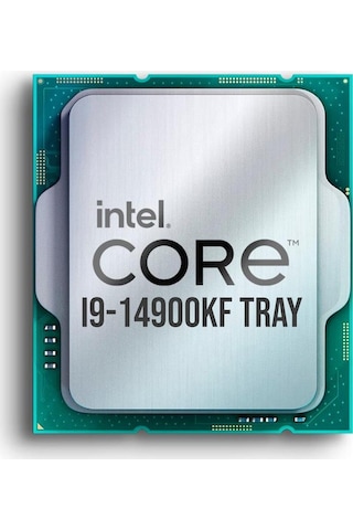 Intel Core i9-14900KF 3.2 GHz LGA1700 36 MB Cache 125 W İşlemci Tray Intel Core i9-14900KF 3.2 GHz LGA1700 36 MB Cache 125 W İşlemci Tray