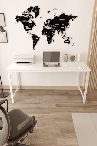 Çalışma Bilgisayar Ofis Masası 60x160 Cm - Beyaz