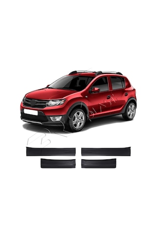 Dacia Sandero Stepway Uyumlu 2012-2020 Abs Kapı Eşiği 4 Parça