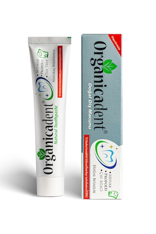 Organicadent Üçlü Koruma Doğal Diş Macunu 105gr 75ml 3 Adet Beyazlatma