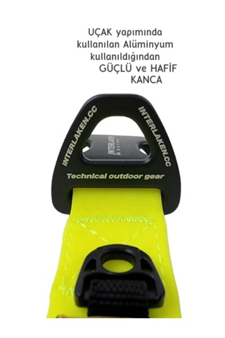 Interlaken Su Geçirmez Sağlam Sarı Köpek Boyun Tasması L Beden Sarı