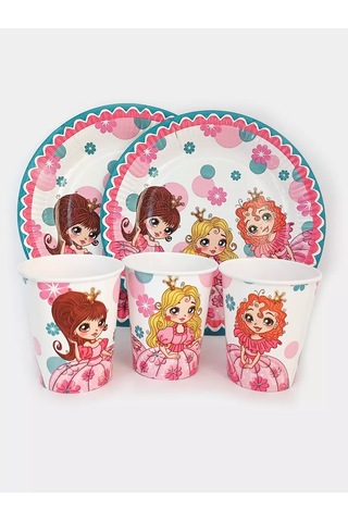 Fiesta Çocuk Partileri İçin Tek Kullanımlık Mutfak Gereçleri 248521386 100 adet