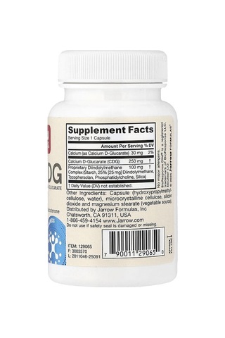 Jarrow Formulas, Dım + Cdg, 30 Veggie Capsules Aromasız