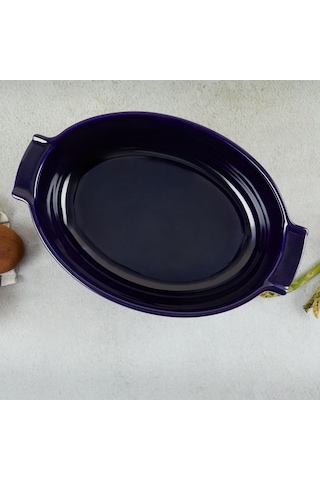 Yıldız Elissa Oval Fırın Kabı Kobalt 31 Cm Çok Renkli