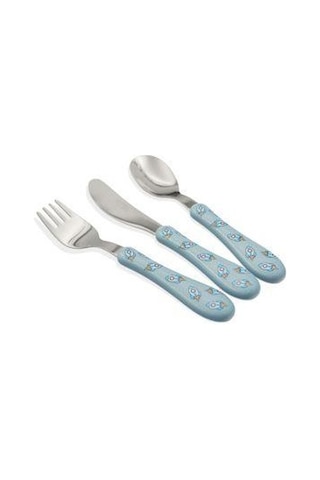 The Mia Bebek Çatal Kaşık Bıçak Takımı Rocket 3 Parça Ckb0218