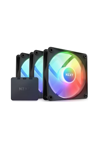 Nzxt F120 Rgb Core Siyah 3x120 Mm Fan Rf-c12tf-b1
