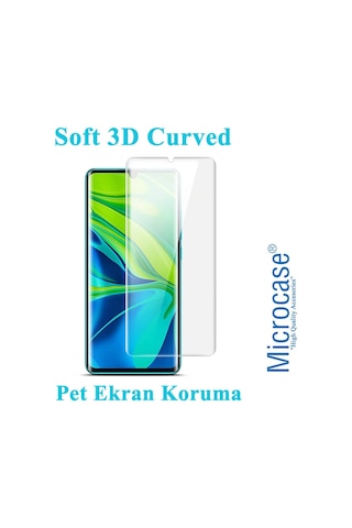 Xiaomi Mi Note 10 Lite Full Koruma Curved 3D Pet Film