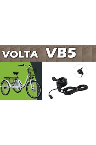 Volta Vb5 El Gazı / Parmak Gazı Siyah