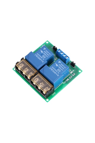 Singree 24v Çift Kanallı Röle Modülü, Optokuplör İzolasyonlu, Yüksek/düşük Seviye Tetiklemeli, 30a Kapasite
