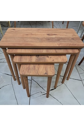 Moleni Mira 4'lü Zigon Sehpa