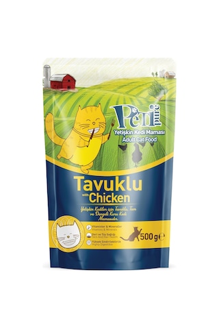 Tavuklu Kuru Kedi Maması Yetişkin 500 Gr