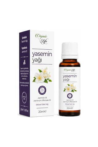 %100 Doğal Yasemin Yağı 20 Ml - Işıltı Veren Yaşlanma Karşıtı Yüz Bakım Yağı
