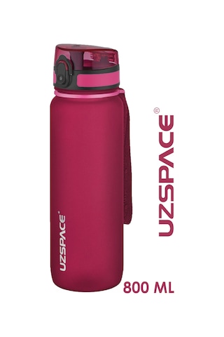 Uzspace 800 ML Yeni Ebat Boy 25 CM Tritan Su Matarası Bpa