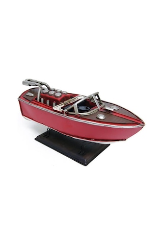 T.concept Dekoratif Dayanıklı Metal Hız Botu Kırmızı Renk C0947