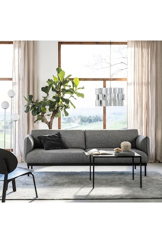 3'lü Kanepe, Lejde Gri-siyah Gri