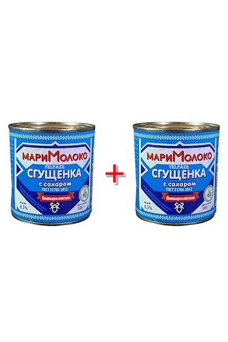 Yelpaze Mari Moloko Sguşyonka Süt Reçeli 2 x 380 G