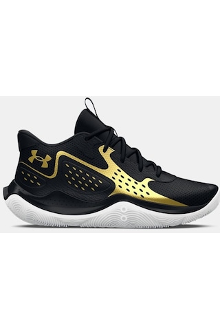 Under Armour Unisex UA Jet '23 Basketbol Ayakkabısı 3026634-001 Altın - Siyah