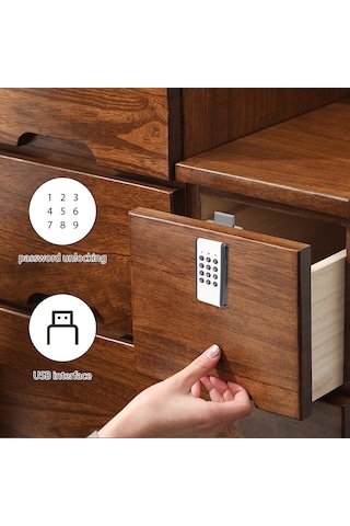 Jokmae Dokunmatik Şifreli Dolap Kilidi - Gardırop/ayakkabılık, 4xaaa Pil