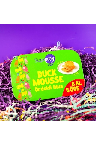 Cat Ördekli Püre 85gr 6 Al 5 Öde Islak Mama