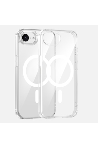 Schitec İphone 16e Magsafe Özellikli Şeffaf Kılıf