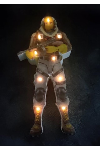 Fortnite Raptor Ahşap Led Pano Gece Lambası Biblo Ahşap Masa Deko