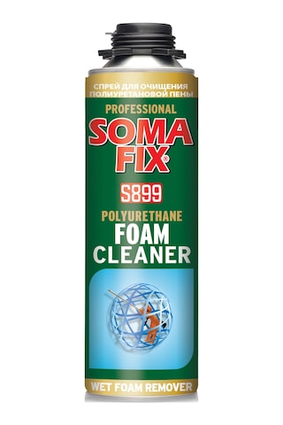 12 Adet 500 ML Somafix Poliüretan Köpük Temizleyici 1 Koli