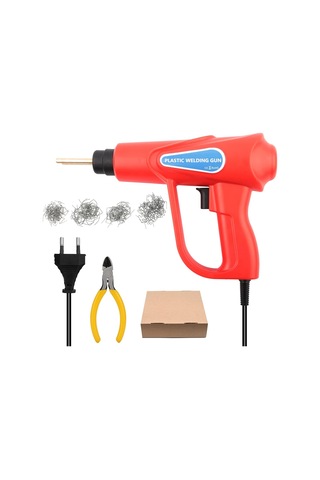 Yucama 70w Sıcak Zımba, Plastik Kaynak Makinası Araba Tampon Tamir Takımı, 4 Çeşit Köşe/dalga Zımba, İnverter Kaynak Mak. 46720318