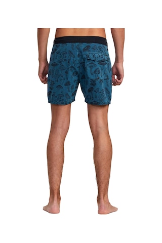 Rvca Rvca Mushy Trunk Erkek Mavi Boardshort Bqh0 Mavi
