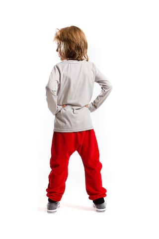 Mshb&g Yo Yo Yo Kadife Erkek Çocuk T-shirt Pantolon Takım Renkli