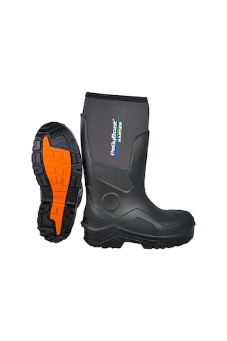 Polly Boot Ranger Outdoor Poliüretan Neopren Avcı Balıkçı Çizmesi Siyah