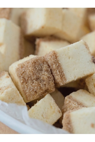 Freeze Dried Limonlu Cheesecake Kurutulmuş Çıtır Cheesecake Küpleri, Tatlı Küpleri Atıştırmalık - 300 Gr