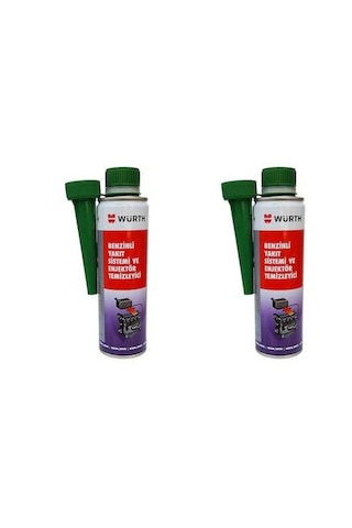 Würth Benzin Enjektör Temizleyici 300 Ml. 2'Li Würth Benzin Enjektör Temizleyici 300 Ml. 2'Li