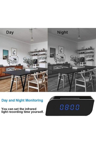 Dijital Saat Görünümlü Video Kamera+hafıza Kartı Dahildir-134048