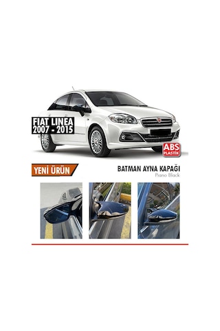 Fiat Linea Yarasa Ayna Kapağı Batman Piano Black Parlak Siyah